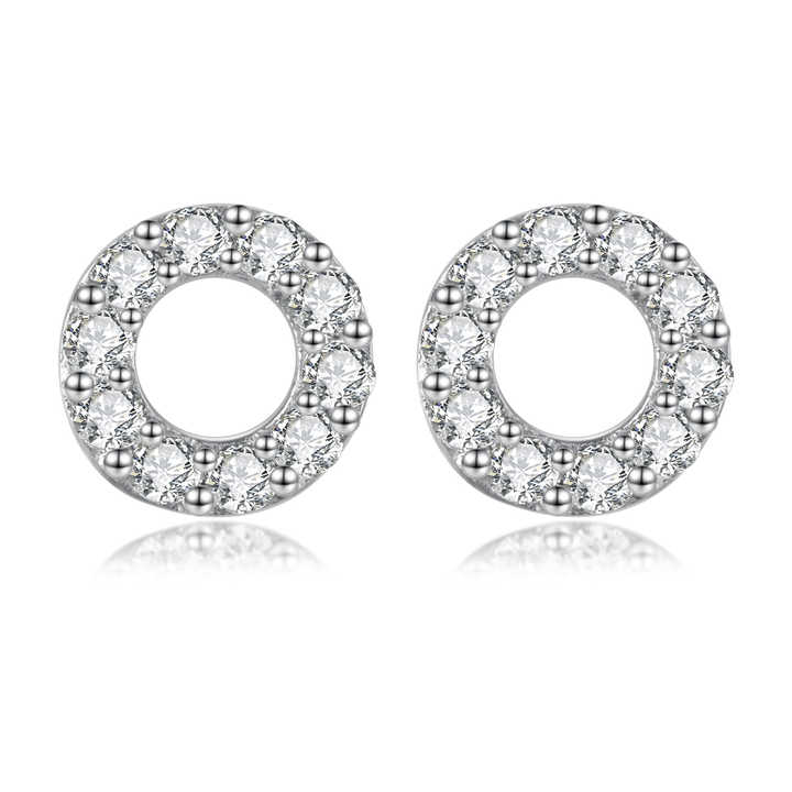 18k pure gold high-quality natural diamond magnificent Earrings