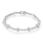 18K Gold Lab-Grown Diamond Tennis Chain — Women's Valentine's Day Gift / Lab-Grown Diamond Tennis Chain Bracelet