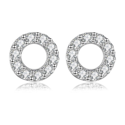 18k pure gold high-quality natural diamond magnificent Earrings