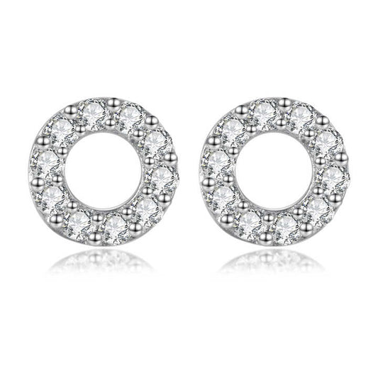 18k pure gold high-quality natural diamond magnificent Earrings