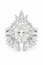 The Phoenix Stack | Marquise Wing & Oval Solitaire