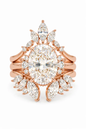 The Phoenix Stack | Marquise Wing & Oval Solitaire