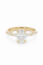 Marquise Vine & Oval Ring