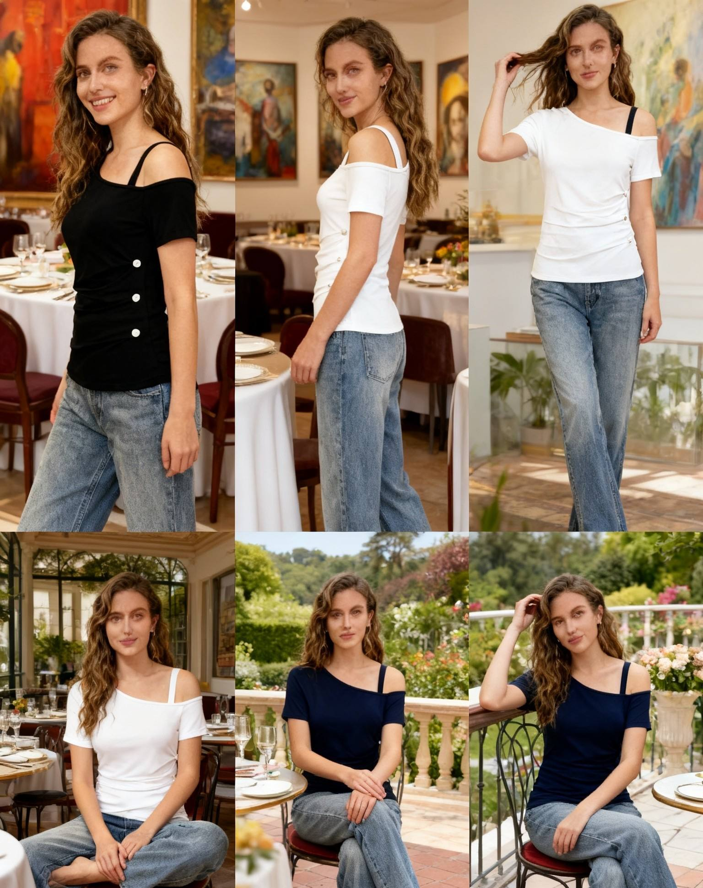 Stylish Women's Off-Shoulder Tops