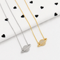 Exquisite Stainless Steel Saturn Necklace
