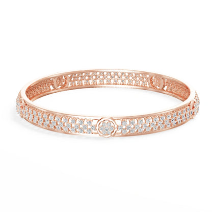 Lab-Grown Diamond Bracelet (5.42 CTW) — Designer Style, 18K Yellow Gold — Fine Jewelry for Her (Wholesale)