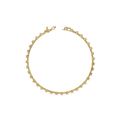 Exquisite 18K Real Gold Lab-Grown Diamond Bracelets and Bangles — Luxury Jewelry Accessories for Women