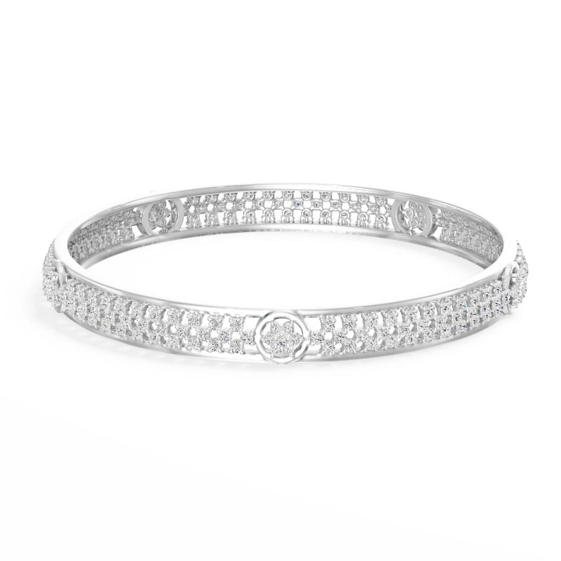 Lab-Grown Diamond Bracelet (5.42 CTW) — Designer Style, 18K Yellow Gold — Fine Jewelry for Her (Wholesale)